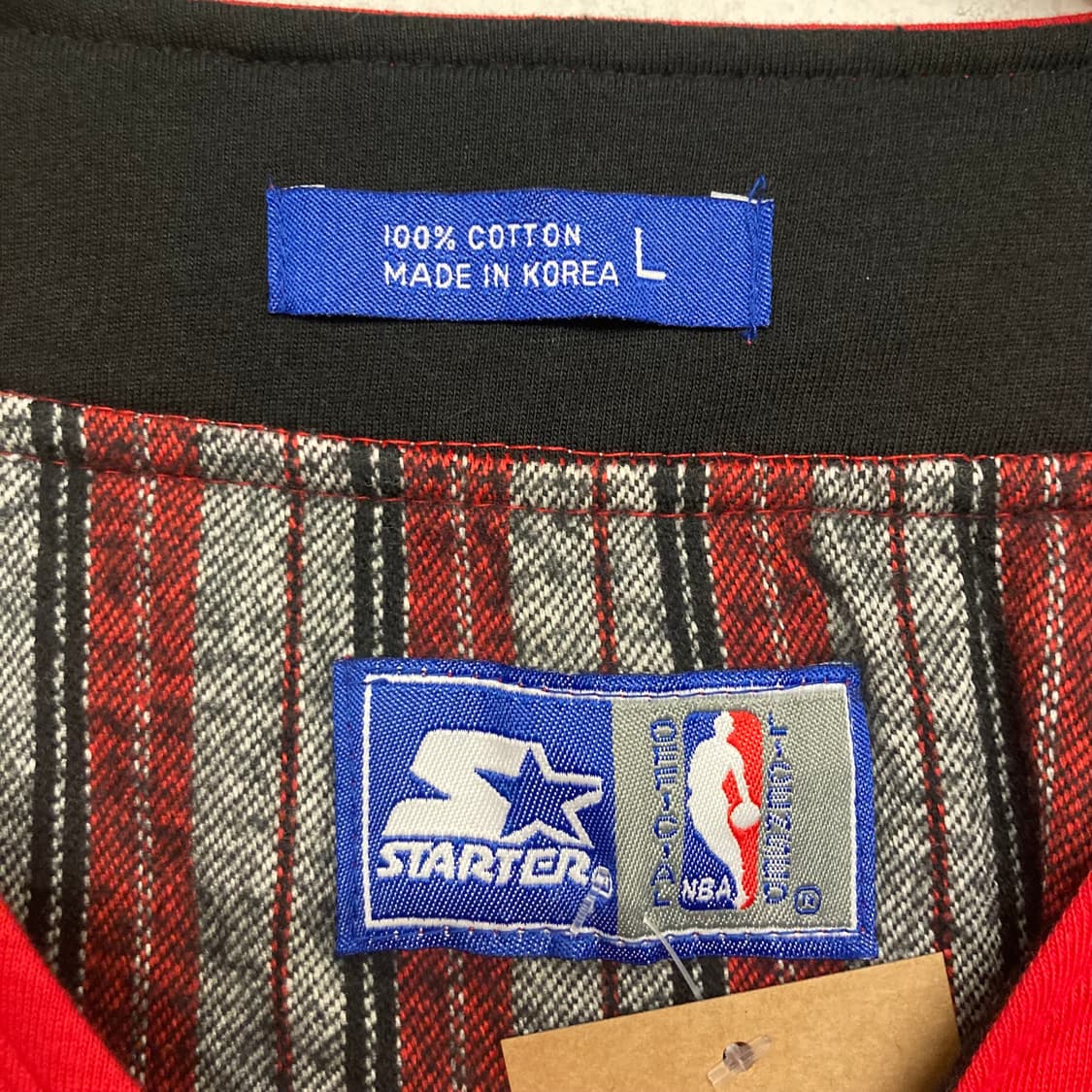 90‘s 스타터 시카고불스 베이스볼 저지 상품이미지5