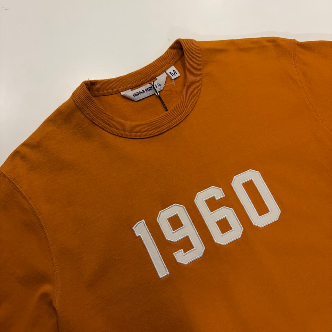 [M] 유니폼브릿지 1960 티셔츠 오렌지 반팔 B711 상품이미지3