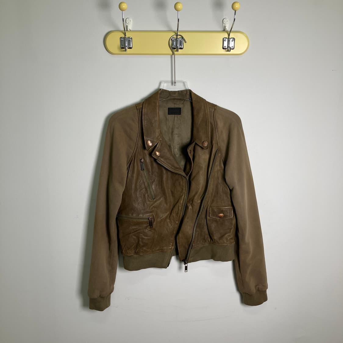 Diesel 디젤 양가죽 라이더 자켓 S 상품이미지1