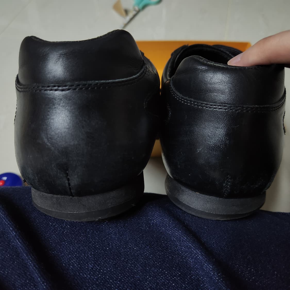 프라다 스포츠 레더 스니커즈 상품이미지8