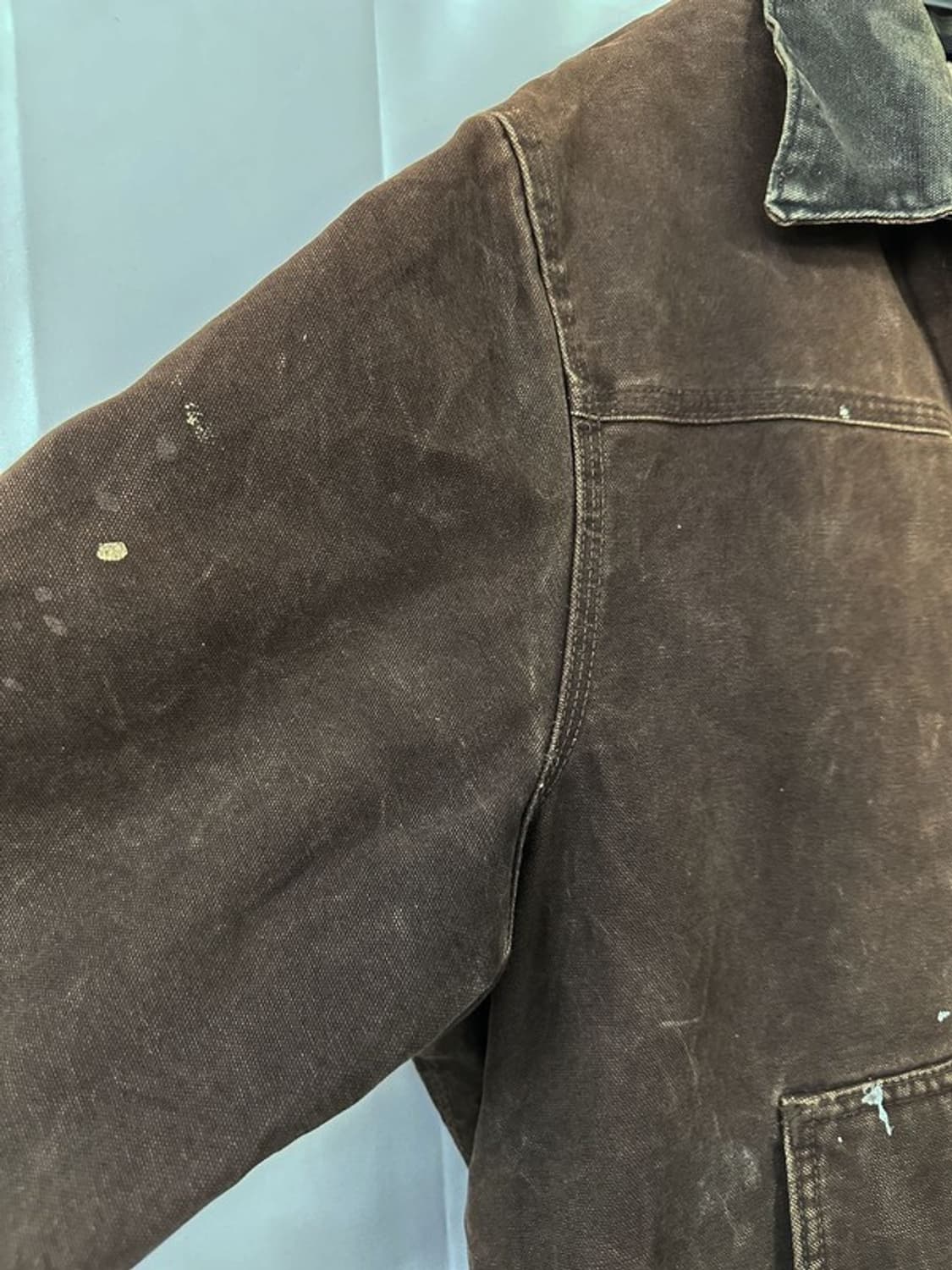 [M] CARHARTT 칼하트 빈티지 셰르파 워크자켓 DKB 상품이미지5