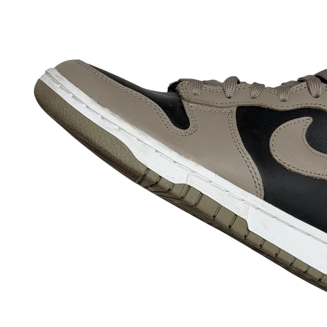 (NIKE) 나이키 덩크 하이  BLACK/MOON FOSSIL  240 상품이미지4