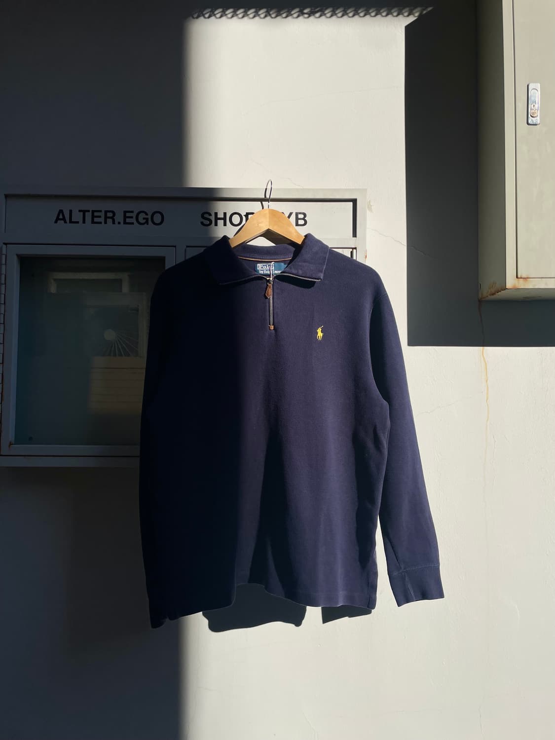 Polo Ralph Lauren Navy Half-Zip Knit 상품이미지1