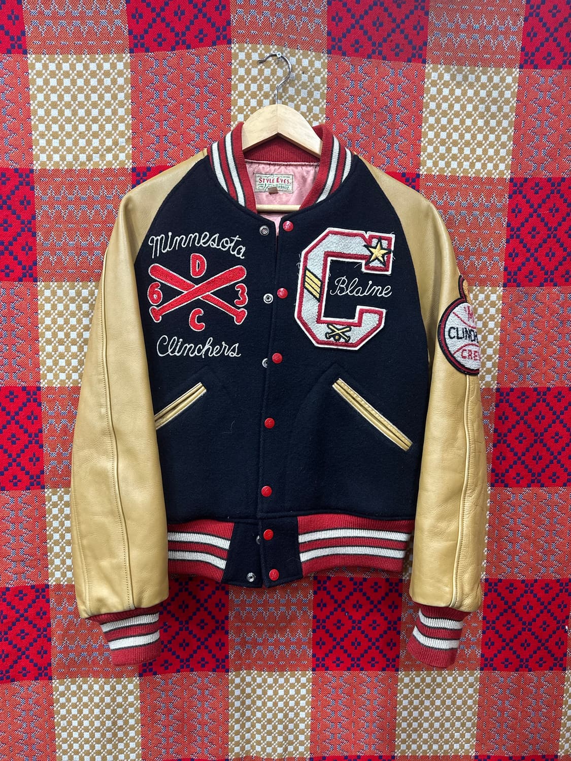 스타일아이즈 울레더 바시티 38 상품이미지1