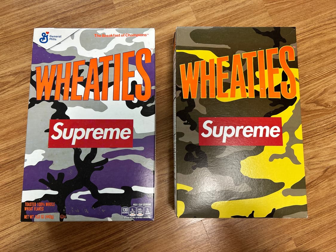슈프림 x 휘티스 Wheaties 시리얼 일괄 판매 상품이미지3