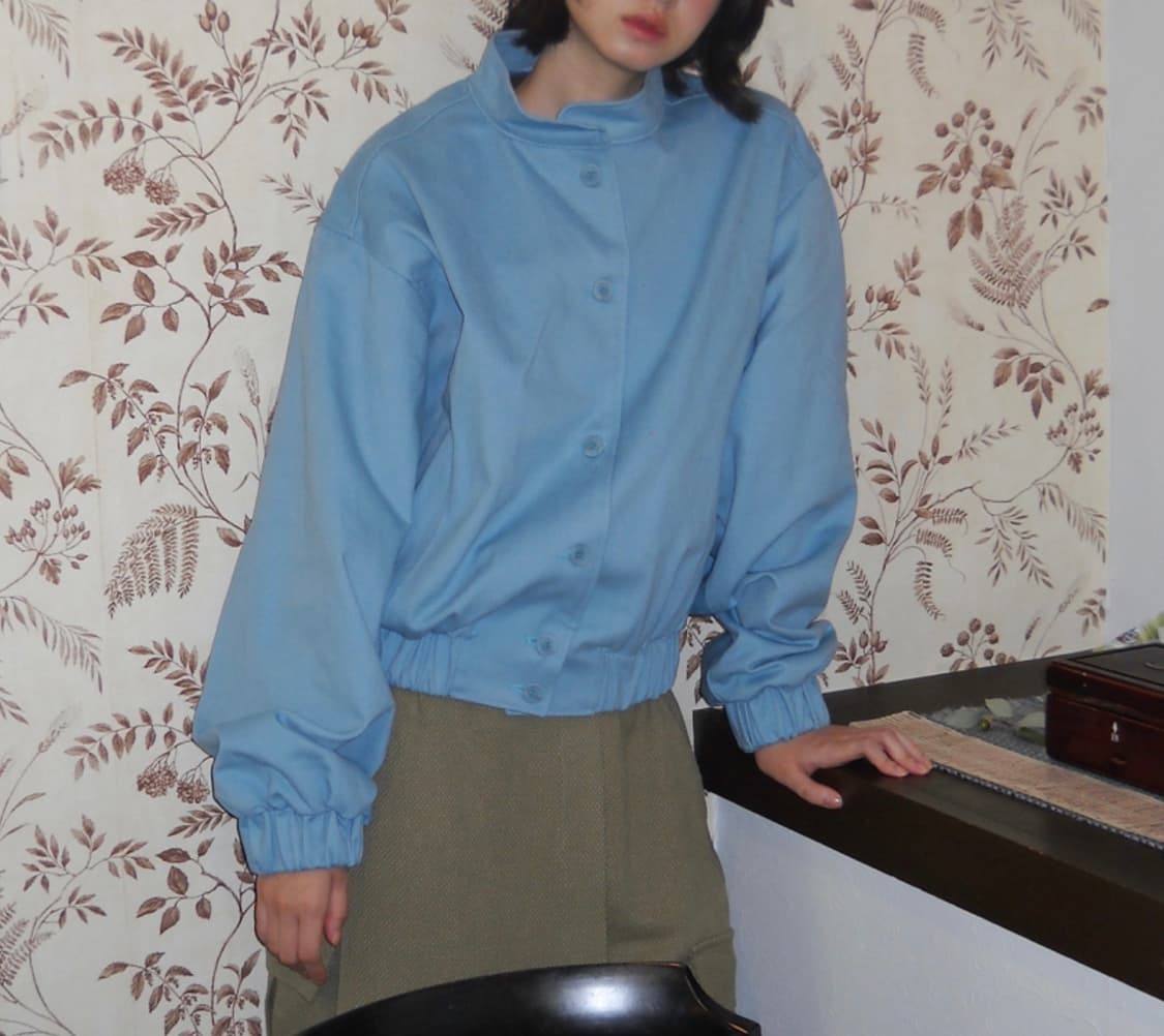 페스토 코튼 봄버 점퍼 돌핀 상품이미지5