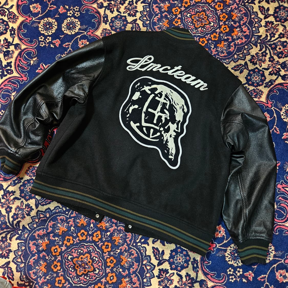 엘엠씨(LMC) JANUS LEATHER WOOL 바시티 자켓 상품이미지2