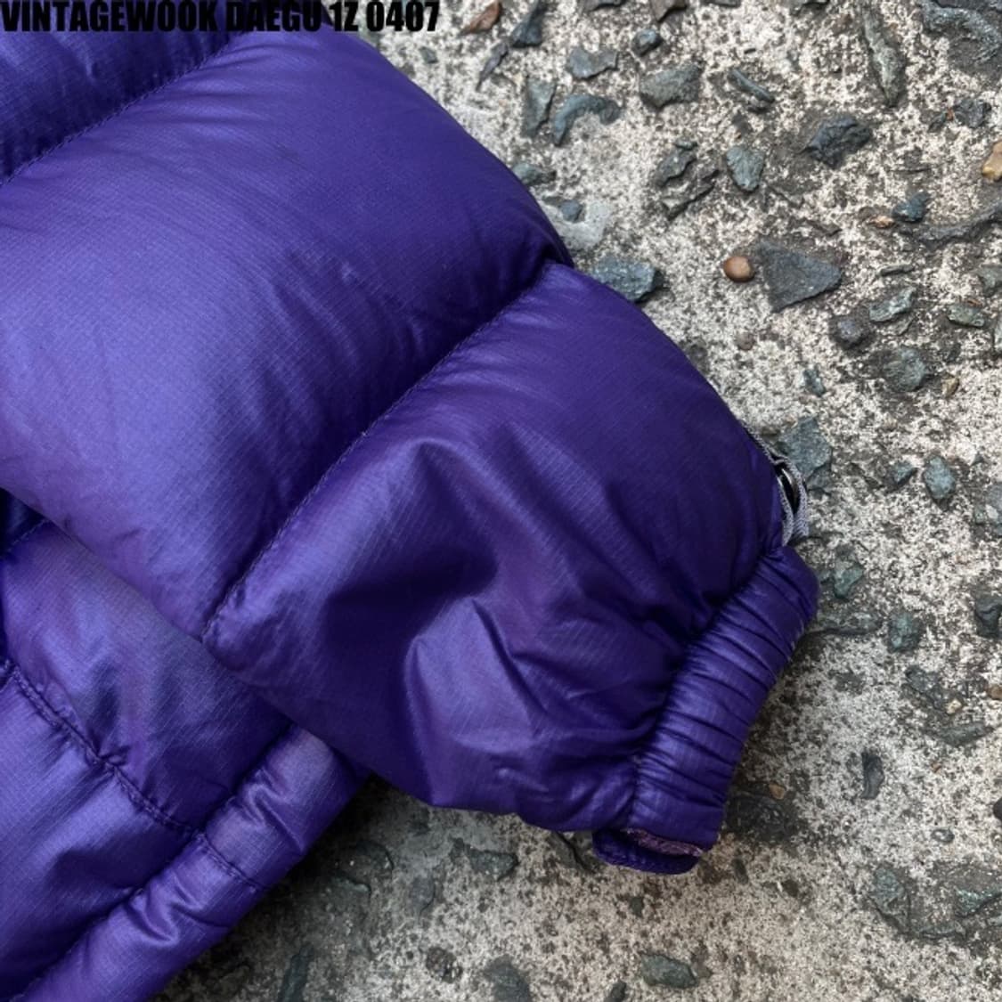 노스페이스 눕시 패딩점퍼 퍼플 상품이미지5