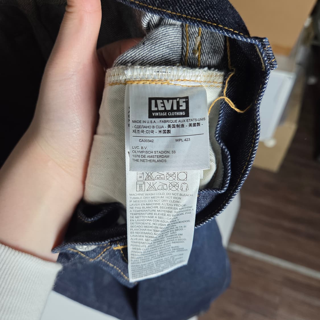 [Levi's LVC] 리바이스LVC 501XX 데님팬츠 상품이미지6