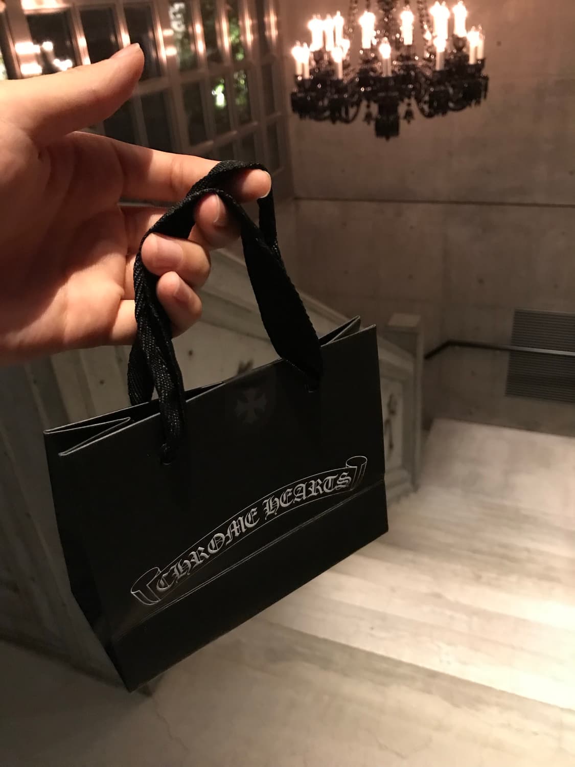 크롬하츠 베이비 플로랄 링 US 8.5 상품이미지5