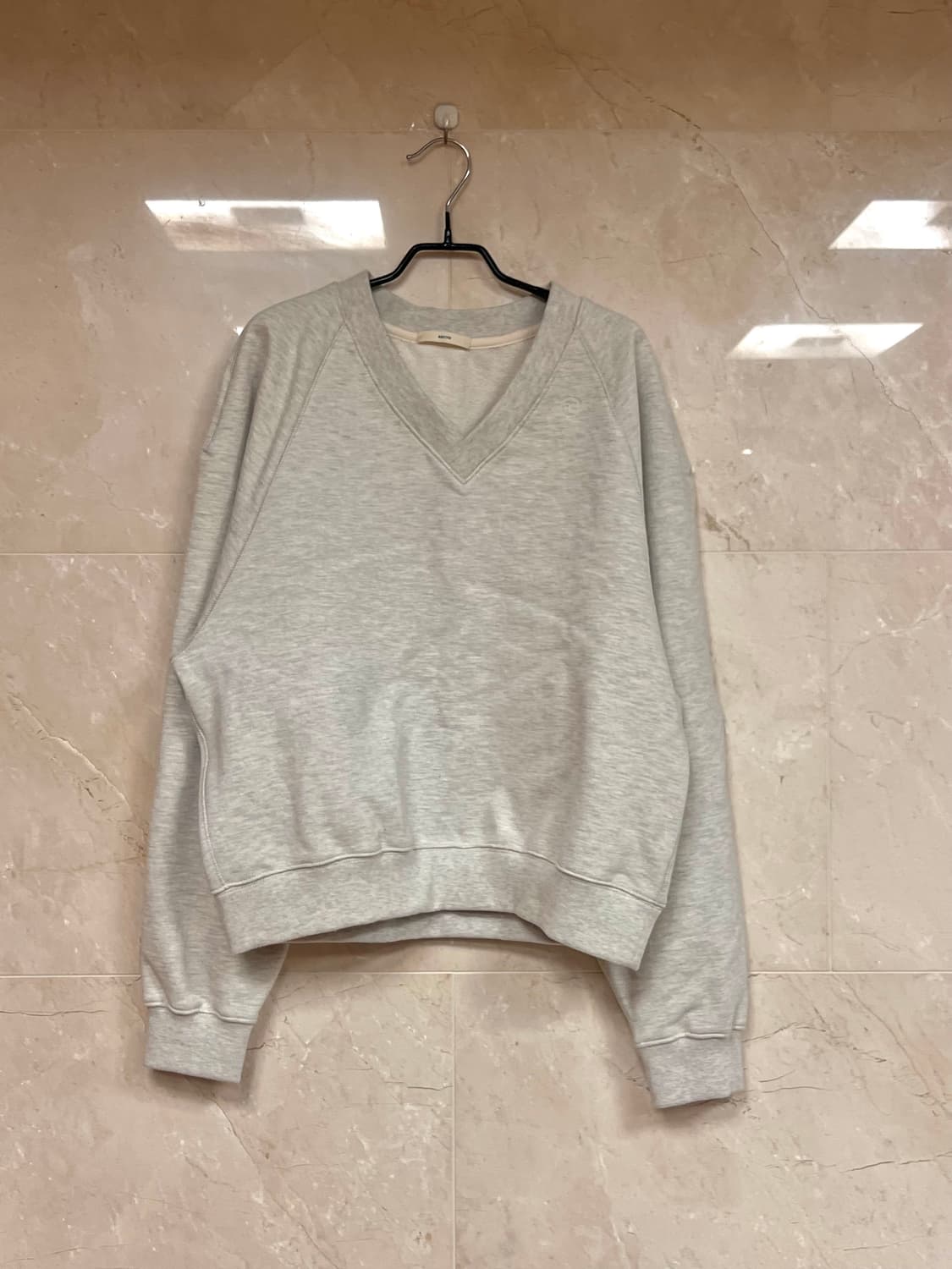 렉토 브이넥 맨투맨 (남녀공용) 상품이미지1