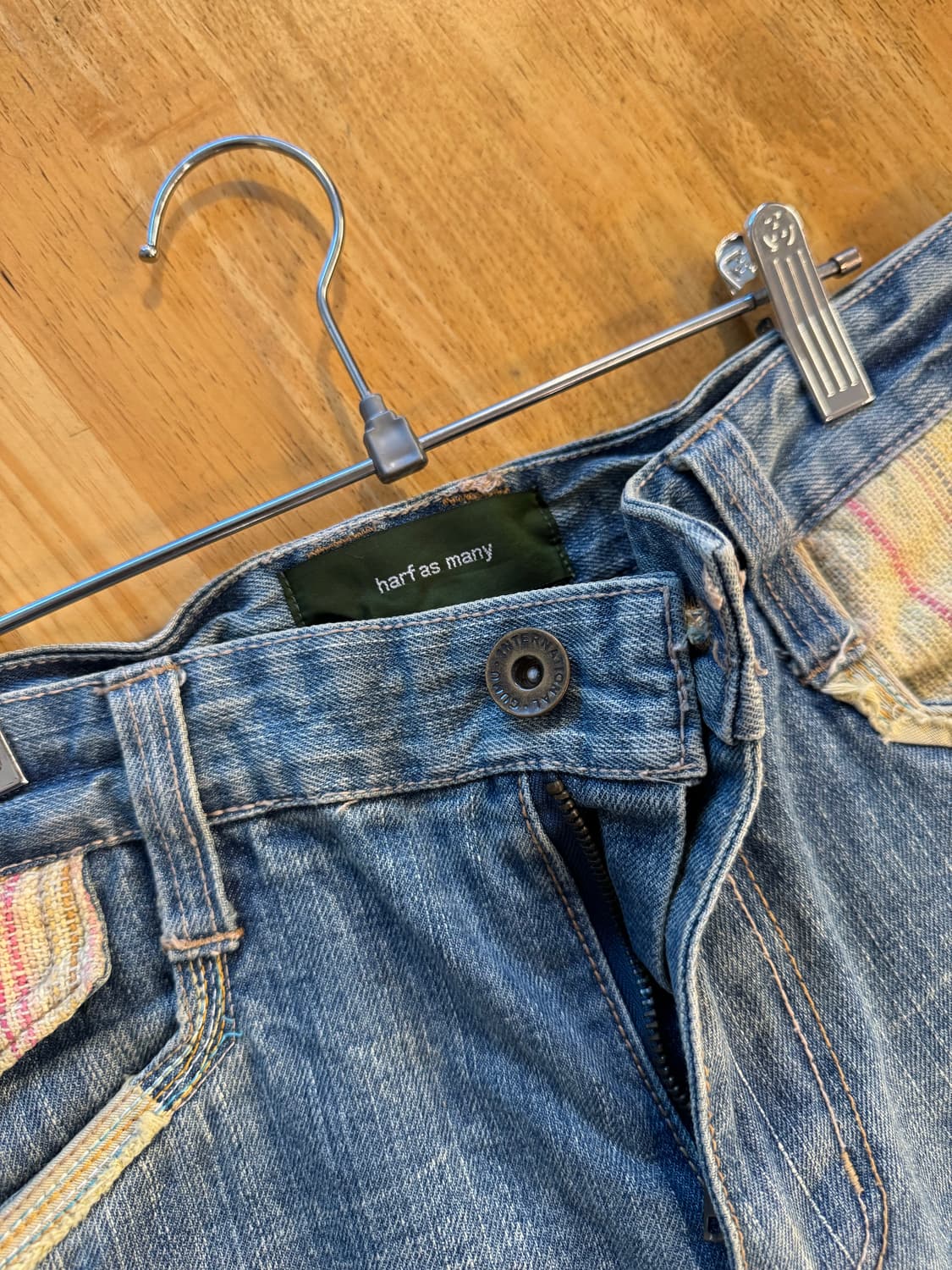 layerd ethnic denim 상품이미지7