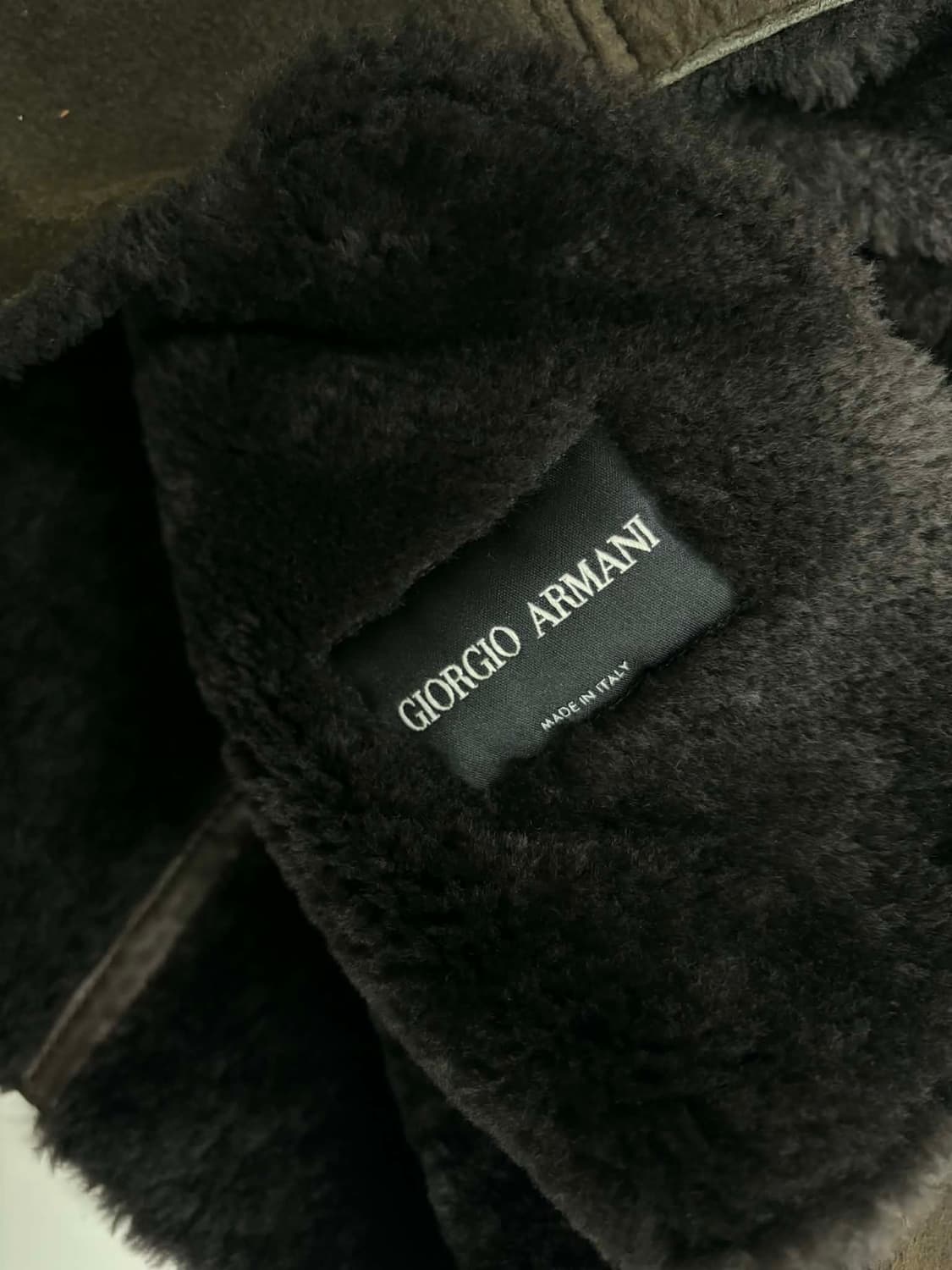 조르지오 아르마니 브레스티드 양가죽 무스탕 자켓 상품이미지4