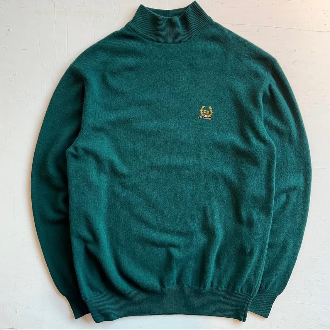 디올 로고 울 터틀넥 상품이미지1