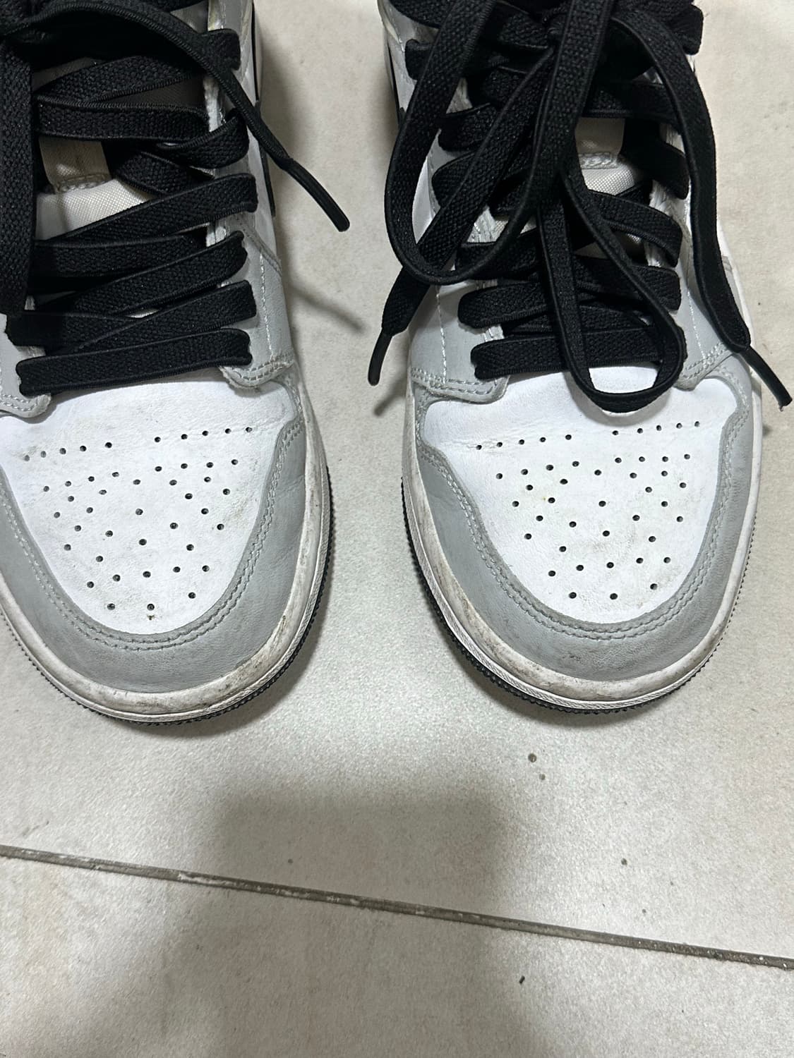 조던1 미드 그레이 포그 w235사이즈 상품이미지5