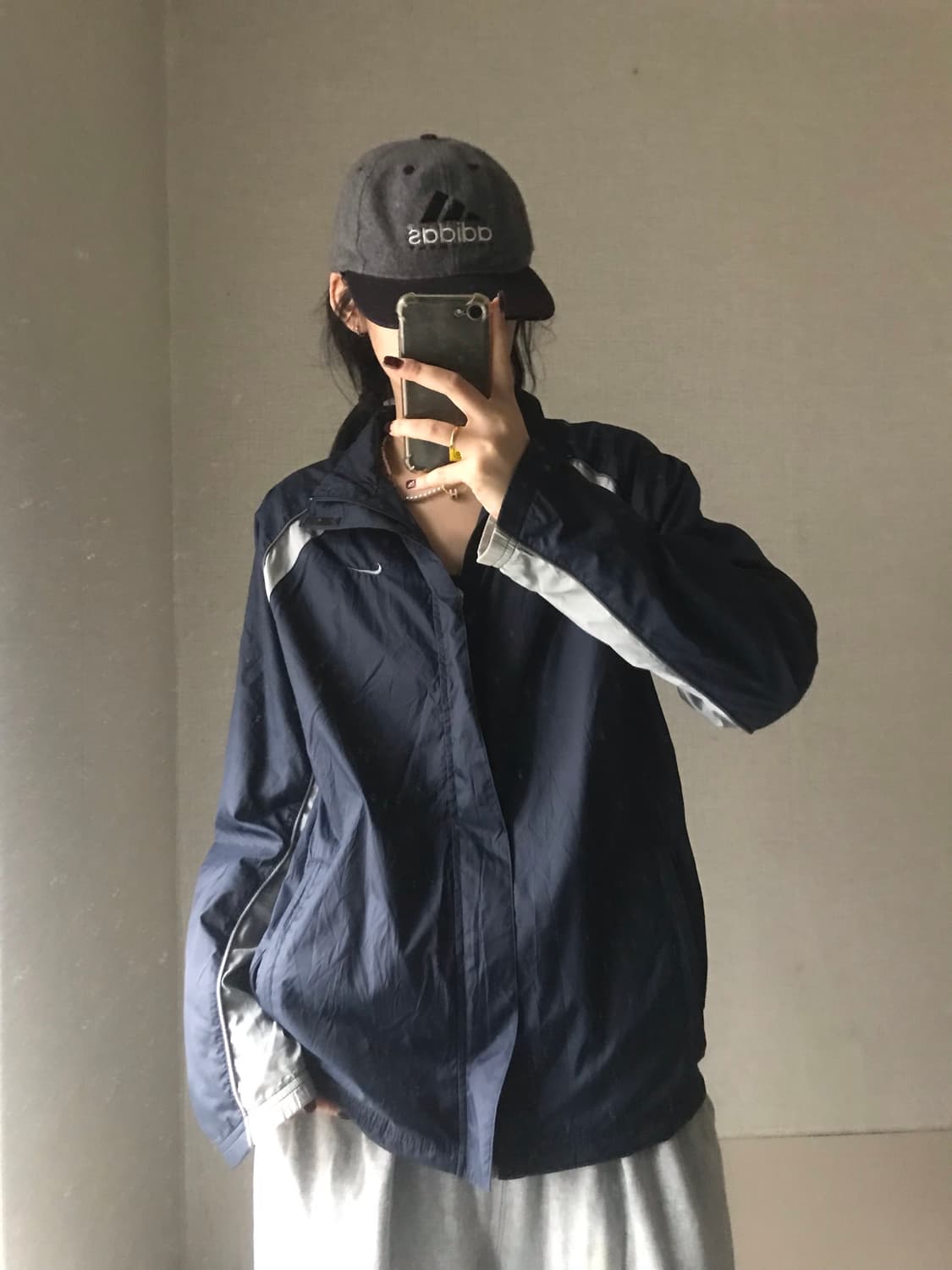 나이키 네이비 바람막이 상품이미지1