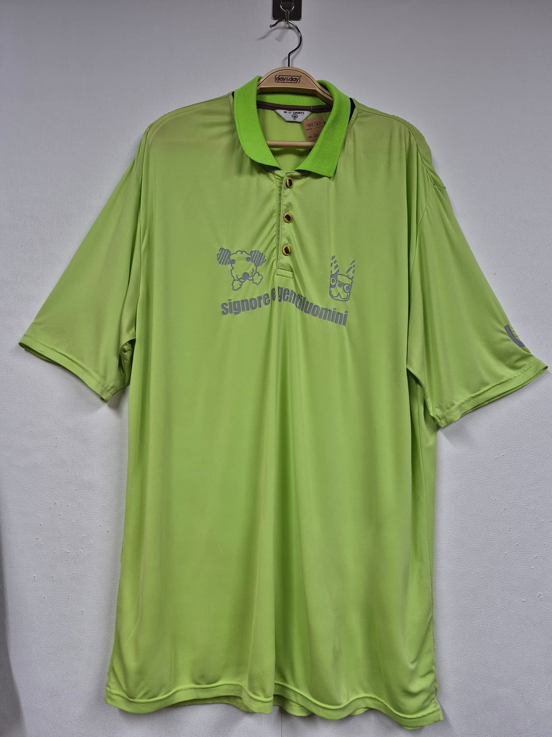 엠유 스포즈 빅사이즈 반팔티 상품이미지1