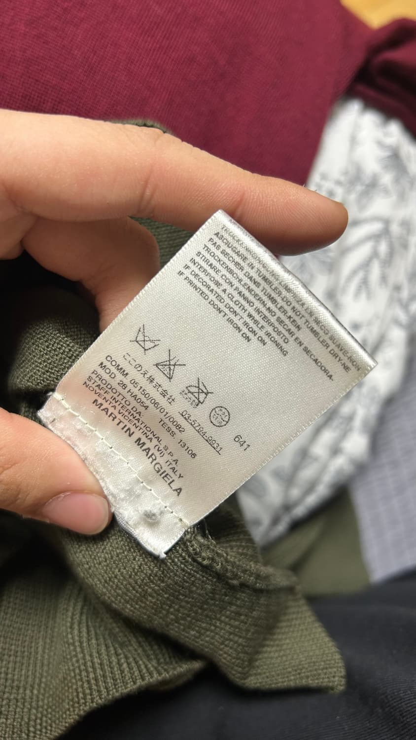 마르지엘라 엘보우 패치 니트 상품이미지4