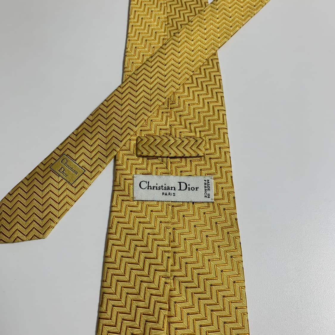 디올(Dior) 프랑스 100실크 명품넥타이 A등급 신형라벨 상품이미지5