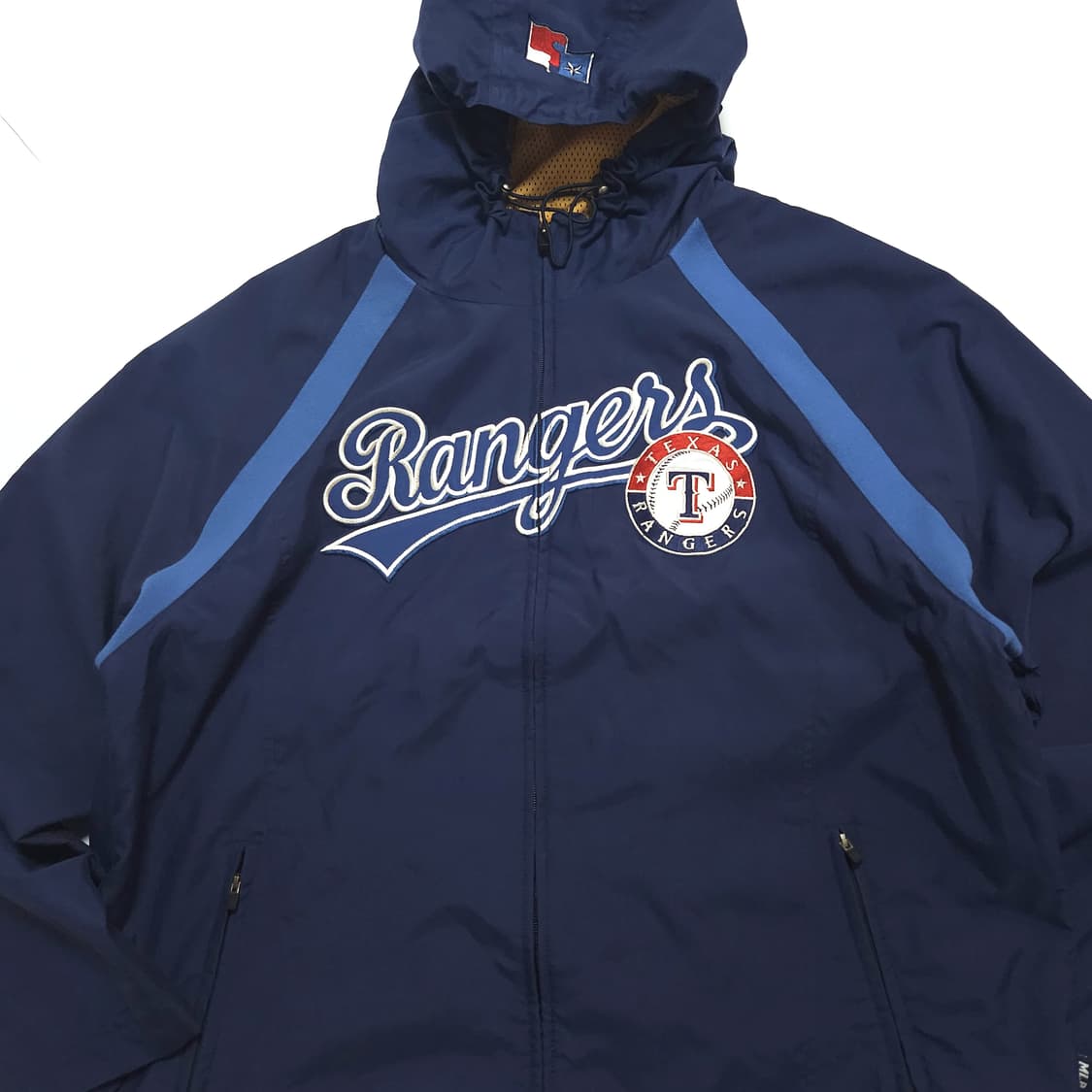 00s MLB 텍사스 레인저스 스펠아웃 바람막이 자켓 상품이미지3