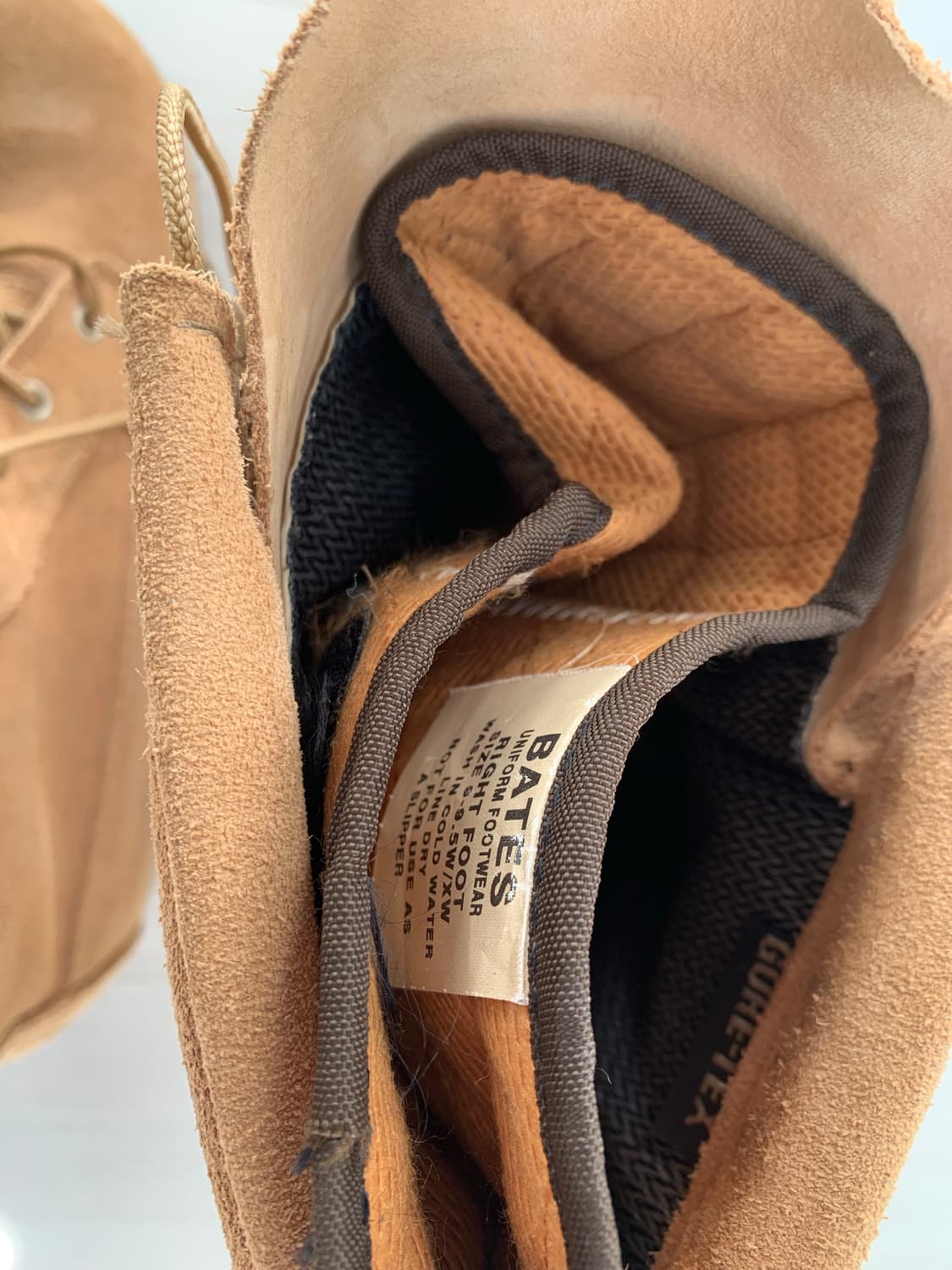 BELLEVILLE 부츠 워커 미군 사막 전투화 스웨이드 상품이미지6