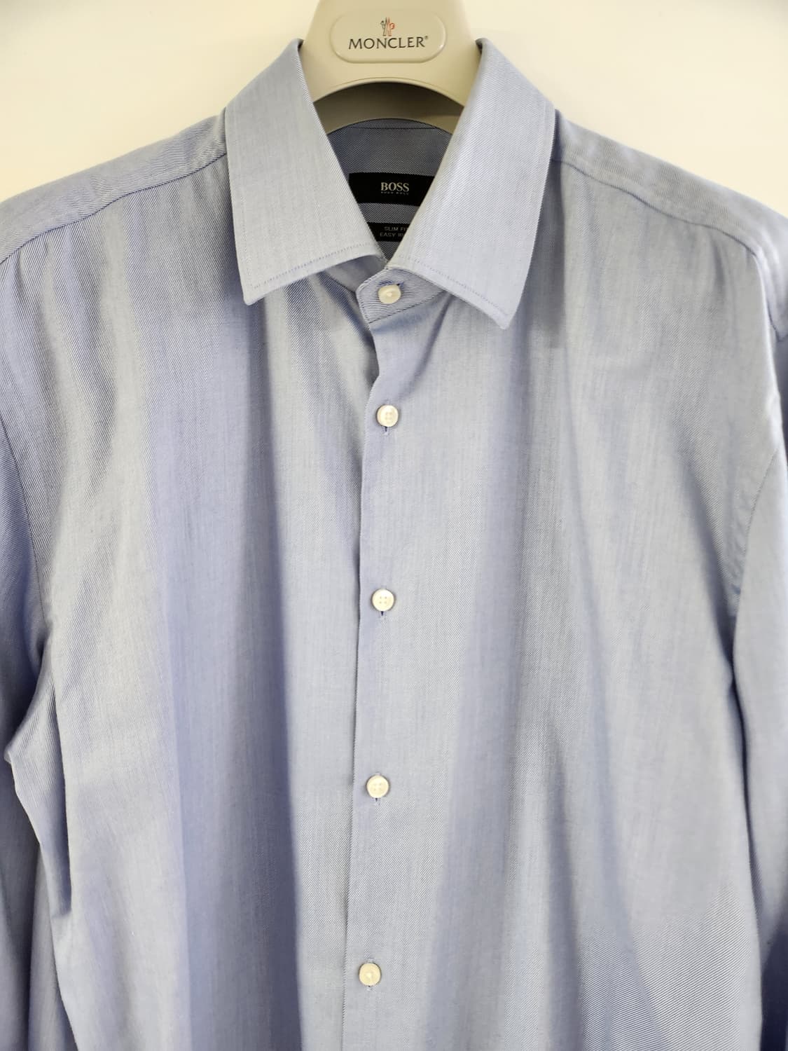 휴고보스 셔츠 남성 면 블루 셔츠 상품이미지3