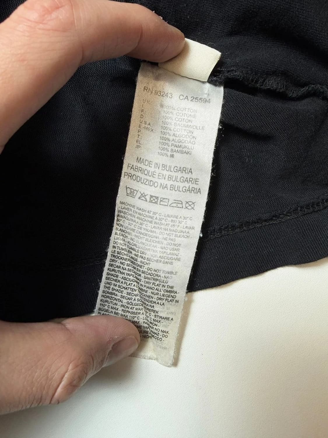 디젤 DIESEL 00's 라운드넥 프린팅 반팔 티셔츠 PN9233 상품이미지8