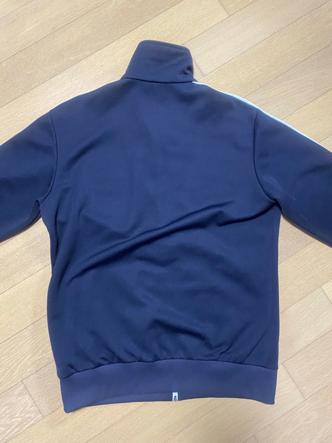 퓨마 puma 저지 져지 트레이닝 자켓 XL 상태 좋음. 네이비 상품이미지5