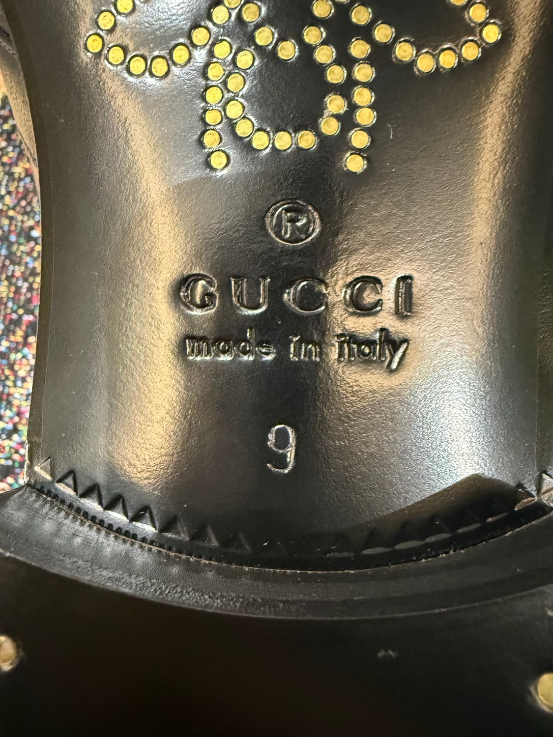 구찌 펀칭 컷아웃 브로그 상품이미지8