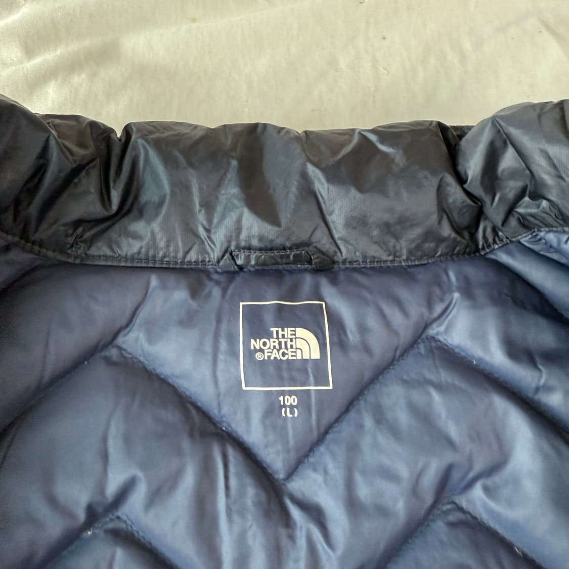 노스페이스 초경량패딩 구스다운 L 상품이미지4