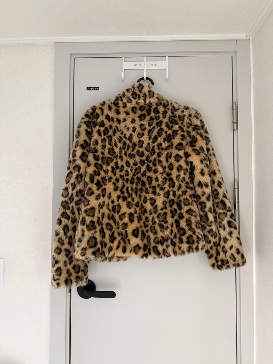 호피 퍼자켓 상품이미지2