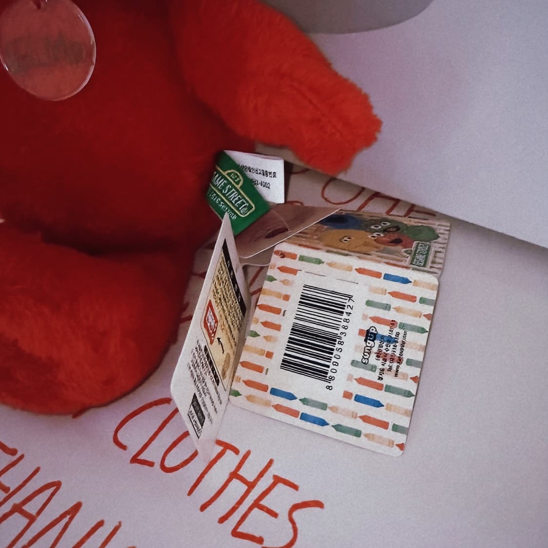 세서미 스트리트 엘모 봉제 인형 새제품 상품이미지2