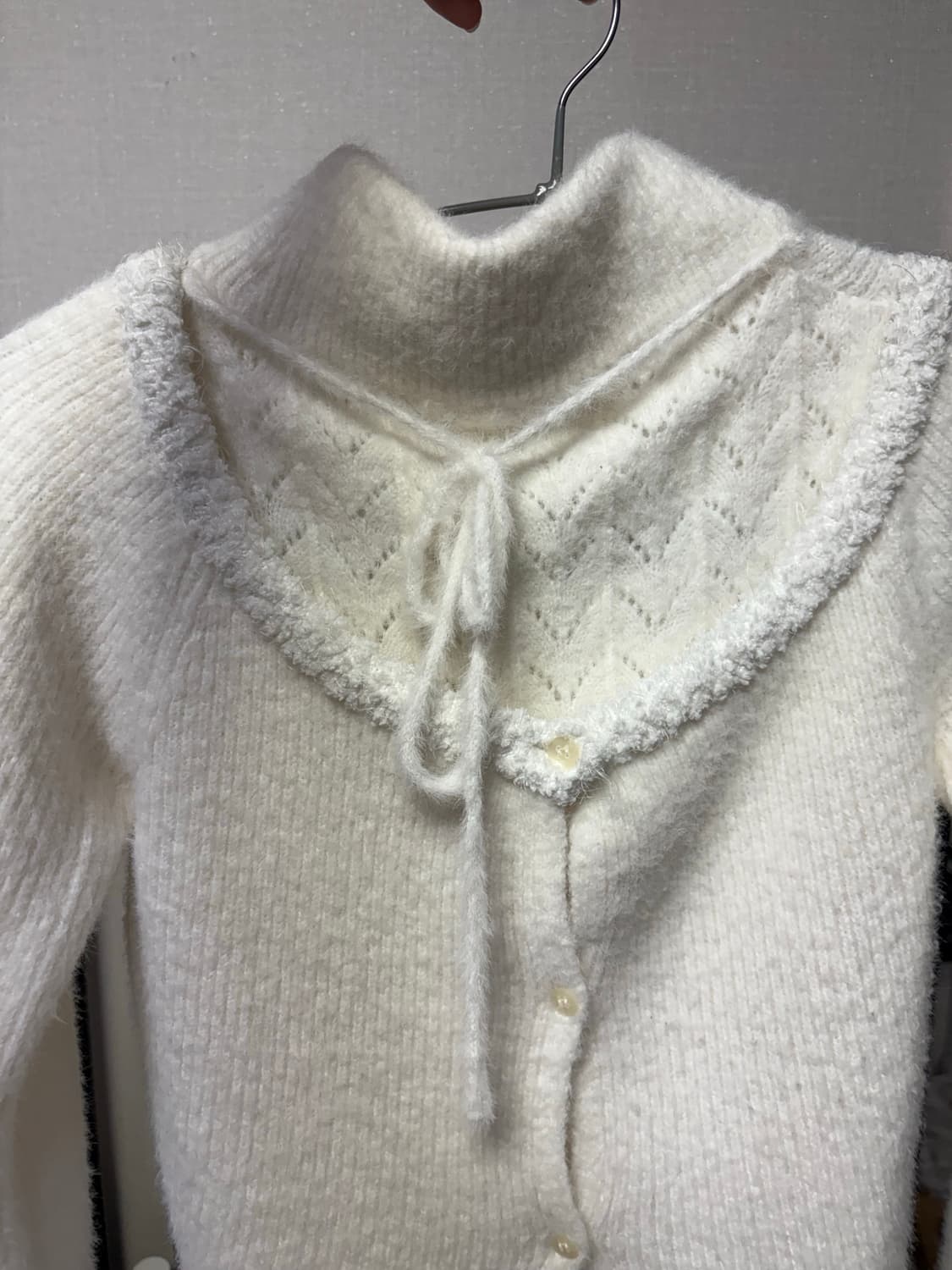 러브이즈트루 레이어드 가디건 (장원영 착용) 상품이미지5