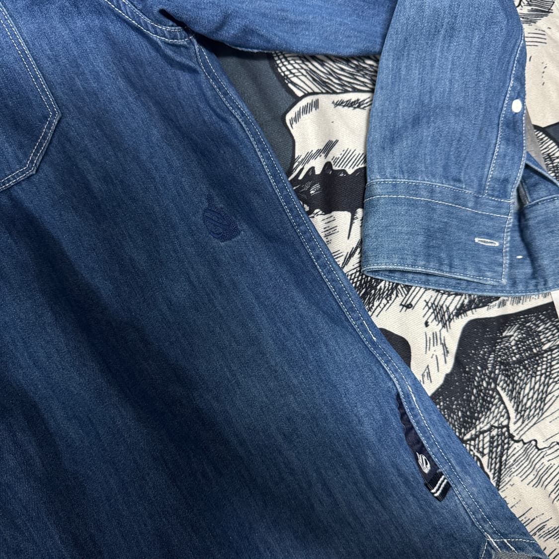 노티카 데님셔츠 XL사이즈 상품이미지3