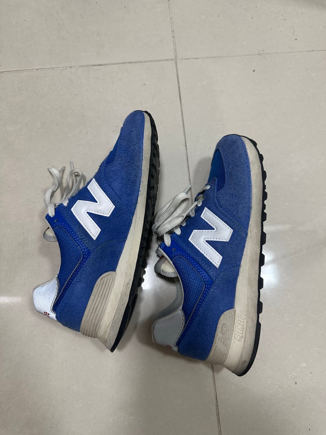 뉴발란스 574 헤리티지 블루 255사이즈 상품이미지3