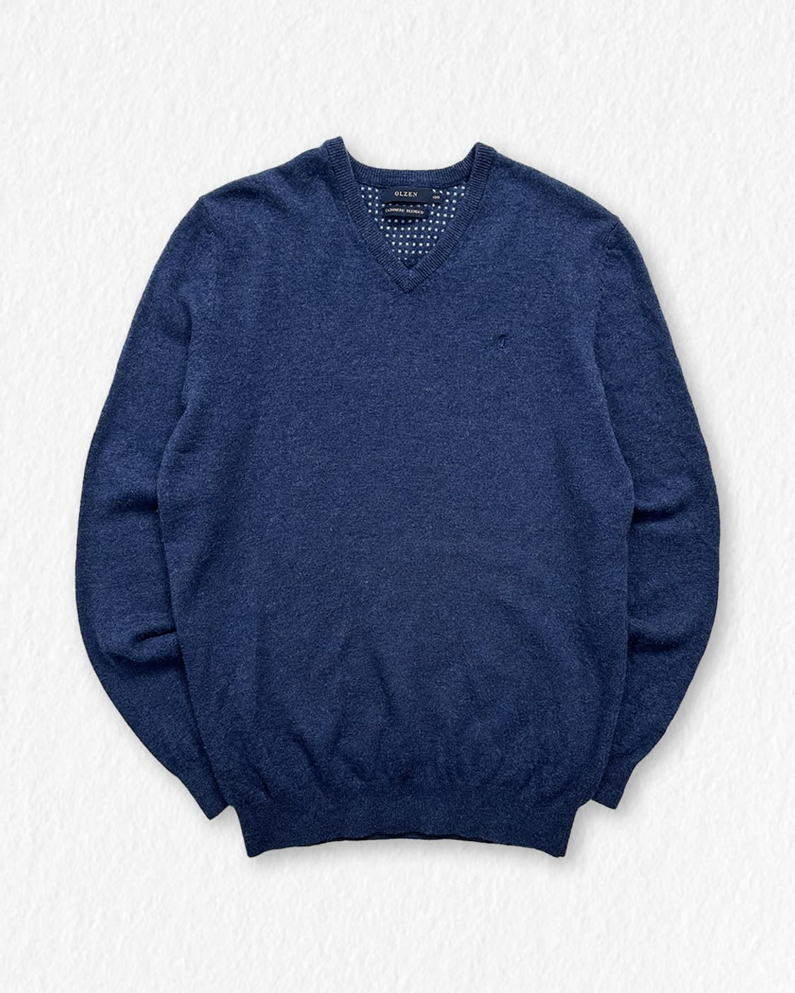 올젠 캐시미어 블렌드 브이넥 니트 상품이미지1