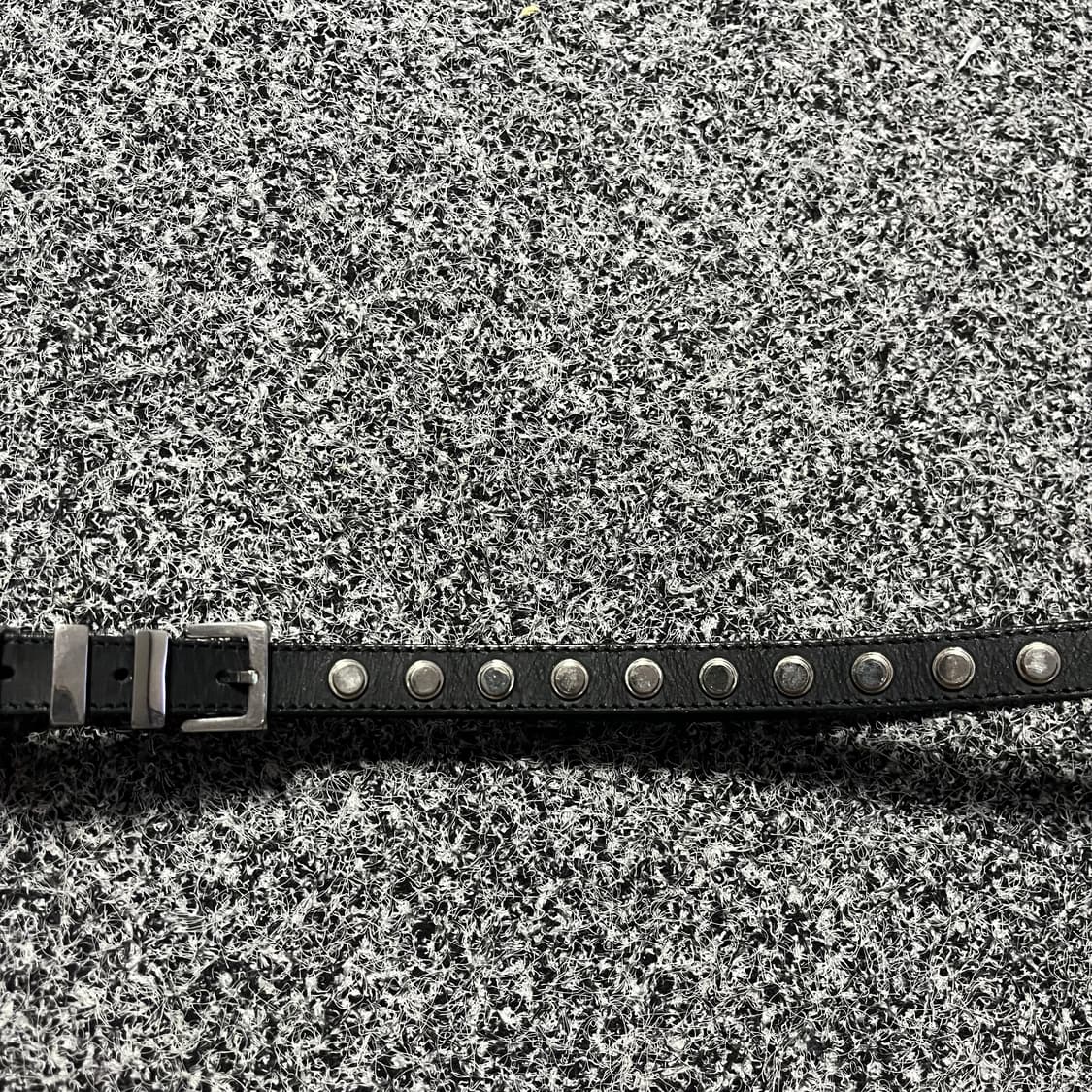 vintage leather belt 소가죽 스터드 벨트 상품이미지2