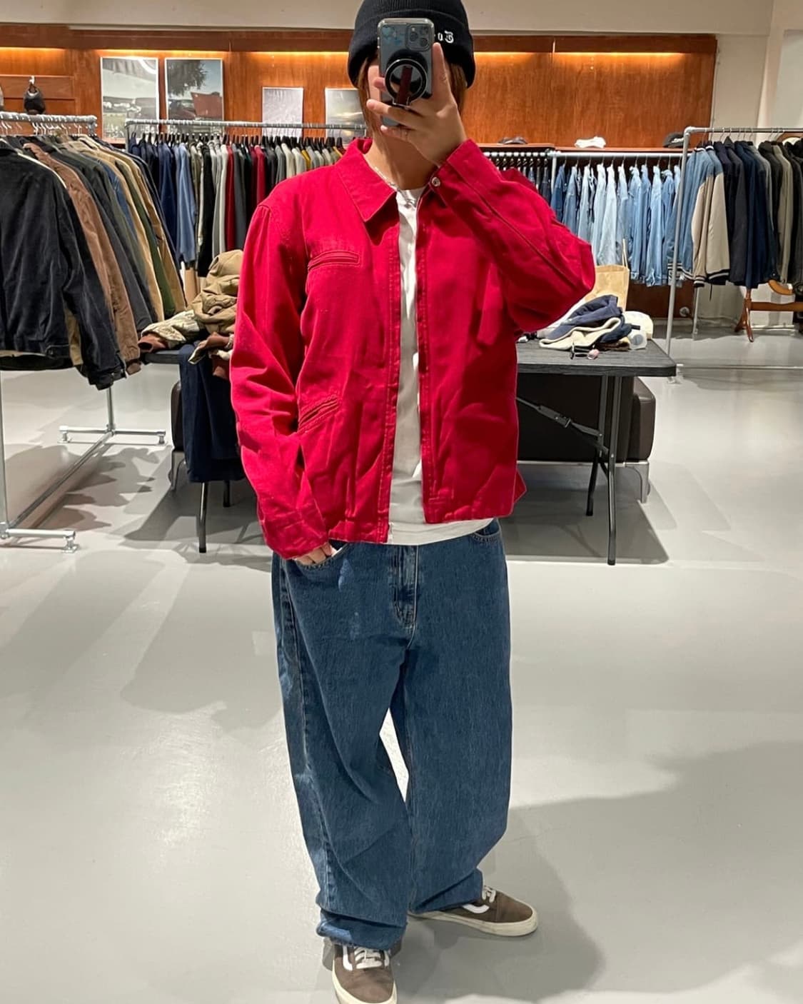 빈티지 워크 자켓 상품이미지2