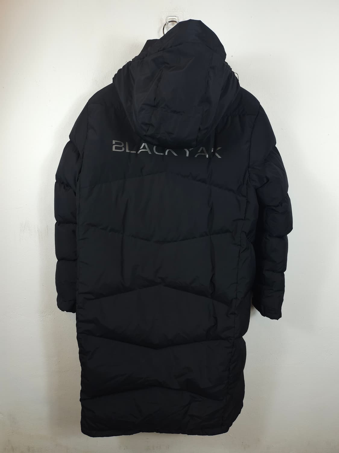 블랙야크 프리미엄 구스 롱패딩 블랙 95 M 상품이미지3