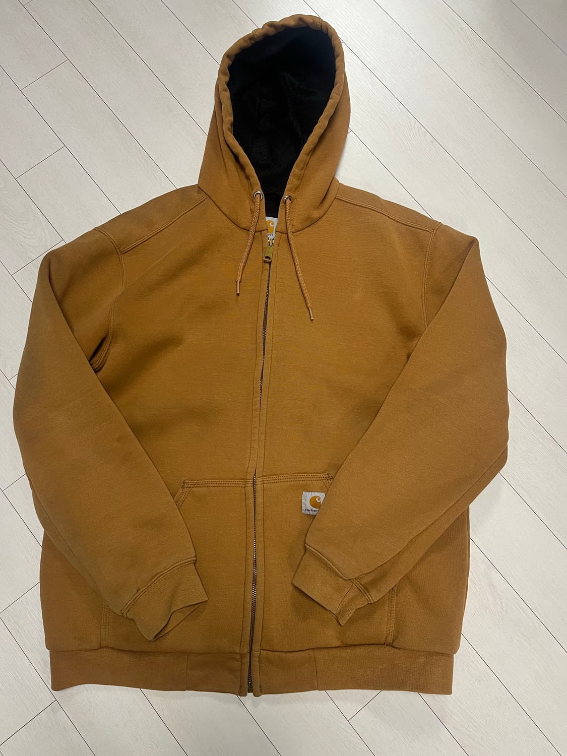 칼하트 써멀 레인디펜더 후드집업 상품이미지2