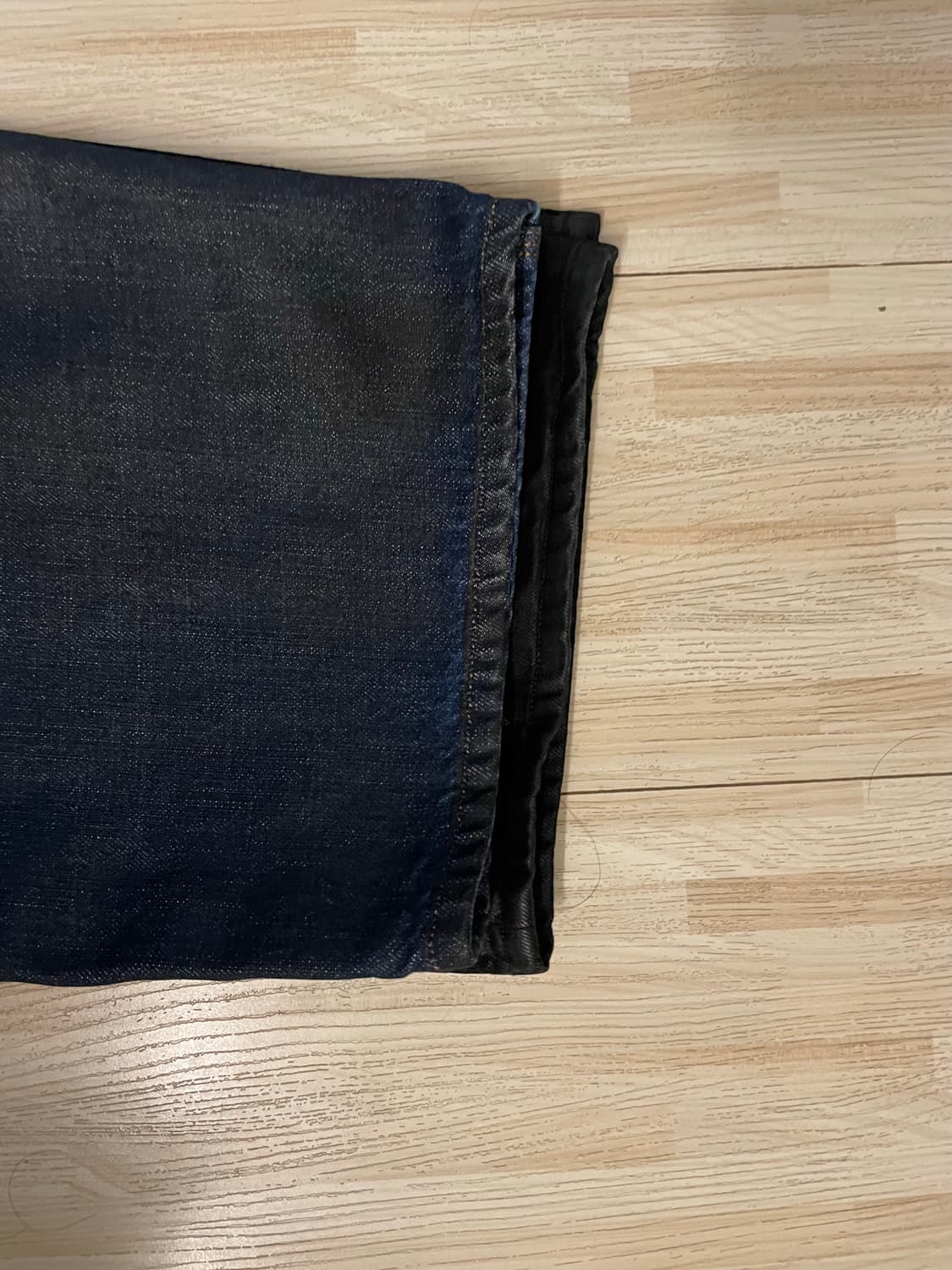 노운x우연 코티드 데님 인디고 0사이즈 상품이미지5