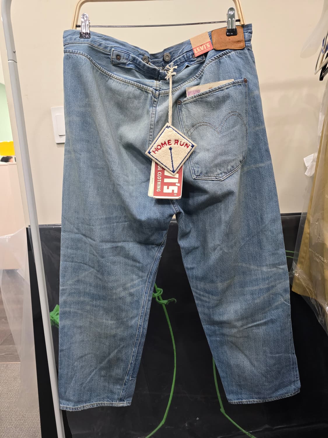 데드스탁 새상품 LVC 1890 501 홈런진 34사이즈 상품이미지2