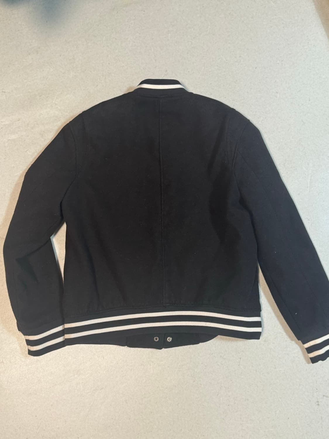 H&m 패치 울 바시티 자켓 40 상품이미지3