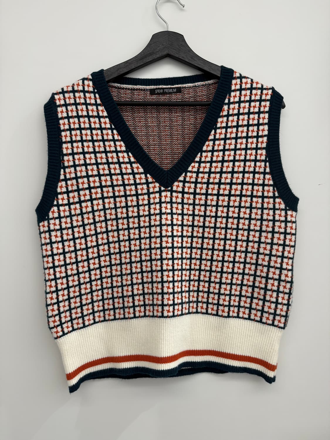 빈티지 브이넥 베스트 상품이미지7