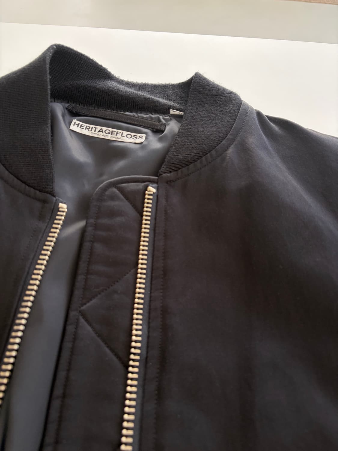 헤리티지 플로스 / 봄버 자켓 / m사이즈 상품이미지4