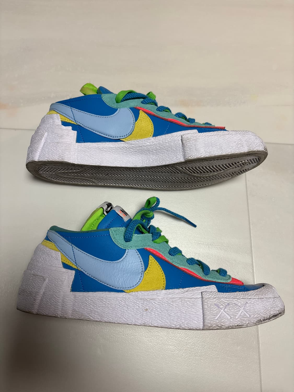 사카이 카우스 나이키 블레이저 로우 넵튠 블루 상품이미지2