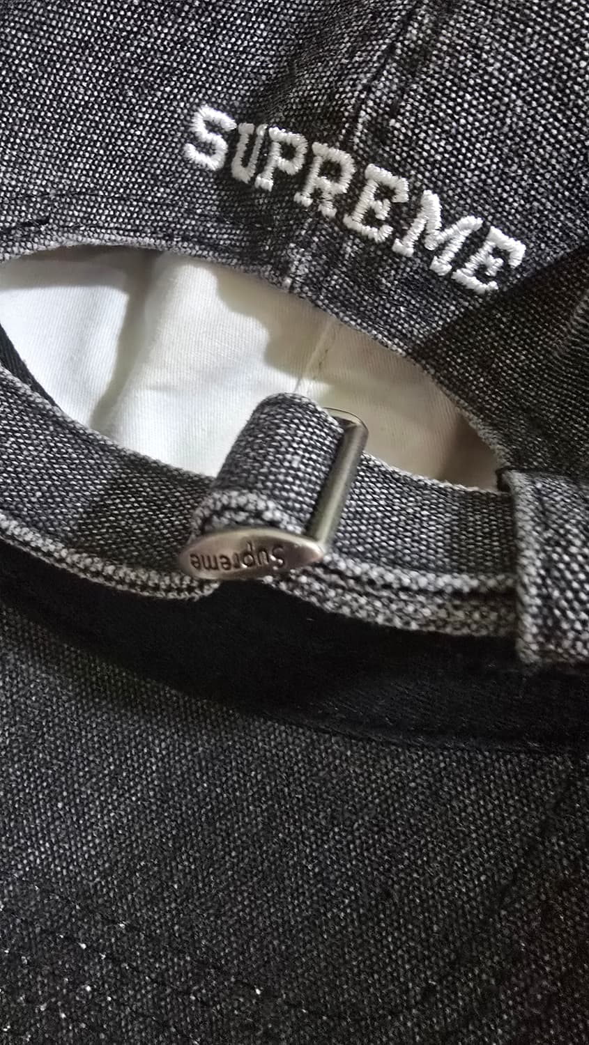 슈프림 피그먼트 S 로고 6-패널 블랙 24FW 상품이미지6