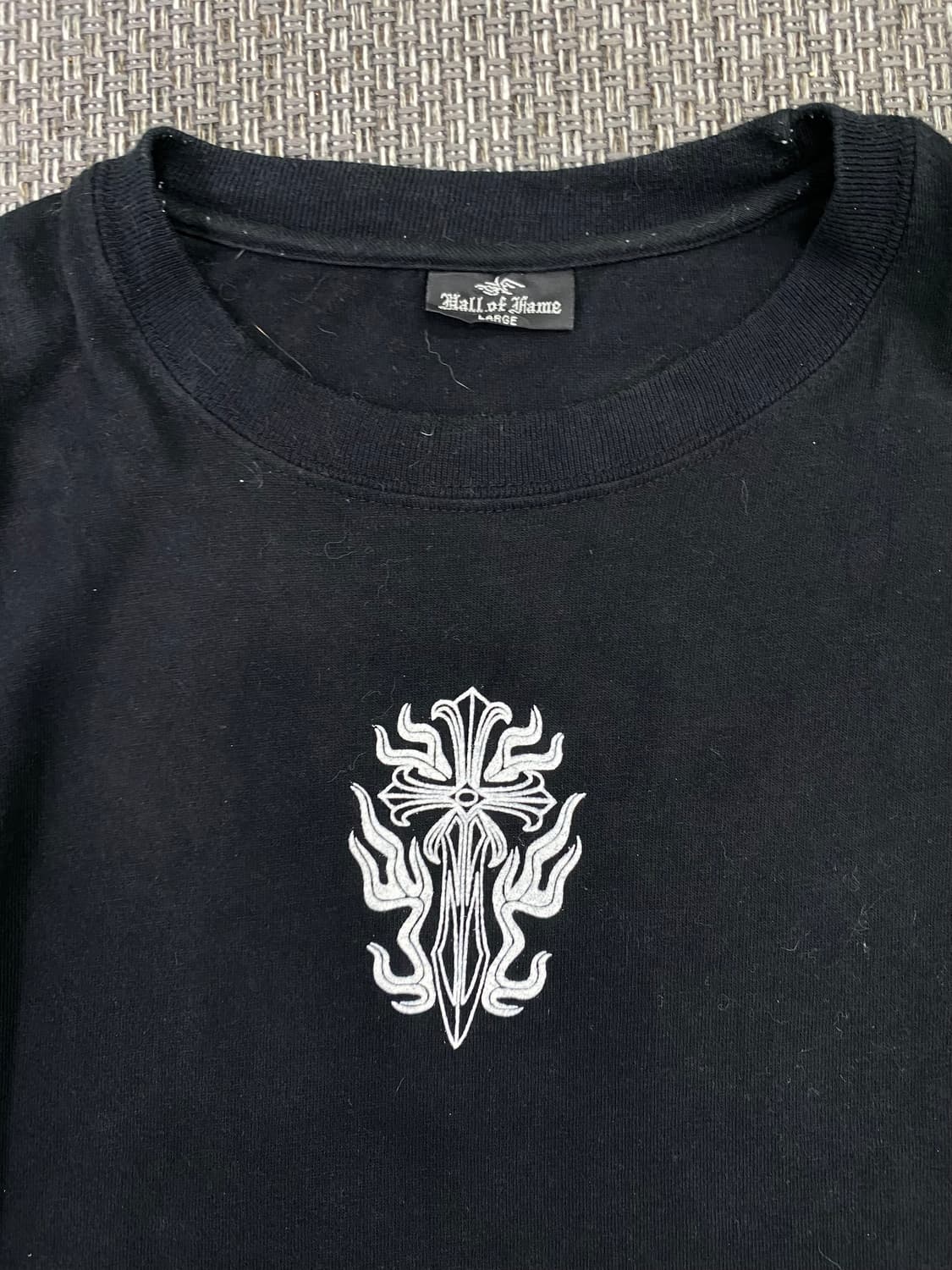  Back Cross Print Tee 상품이미지5
