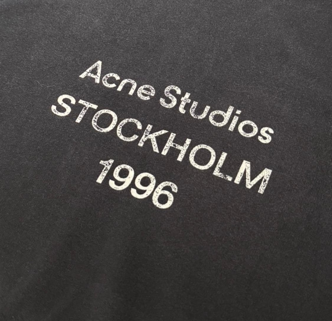 아크네 백로고 후드티 상품이미지5