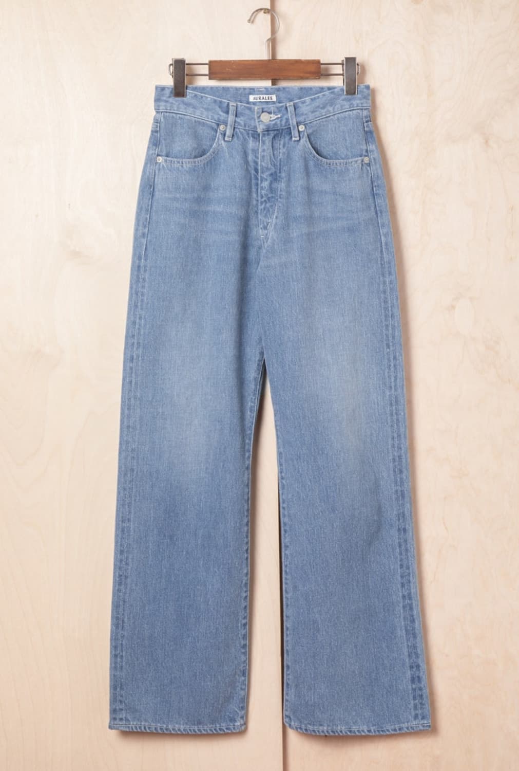 [2/29size] 24ss 오라리 셀비지 라이트 데님(라이트 인디고) 상품이미지1